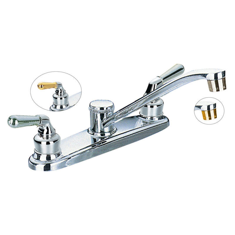 Professional customized Factory price dual handle kitchen faucet tap F8248