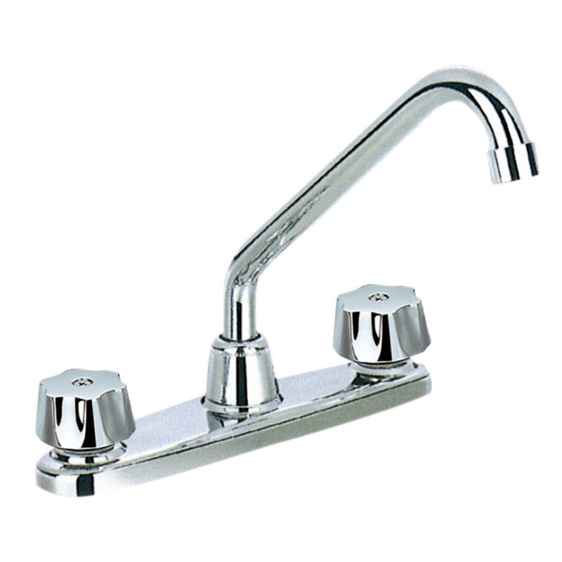 Professional customized Factory price dual handle kitchen faucet tap F8251